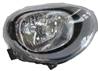 Phare Optique avant droit pour FIAT 500X 2015-2018, H4, corps noir, Neuf