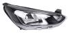 Phare optique avant droit pour FORD FOCUS IV phase 1 2018-2021, H7+H1+PY21W, feu du jour  LED, corps noir, Neuf