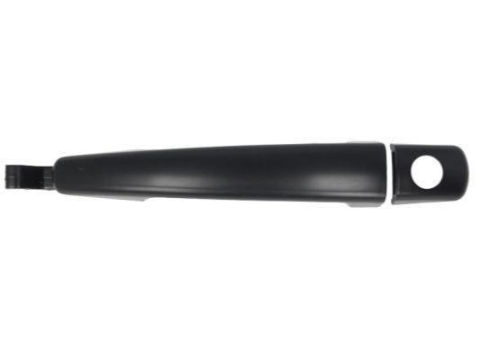 Poignée de porte avant gauche et hayon arrière pour PEUGEOT PARTNER II phase 2 2012-2015, Noire, Neuve