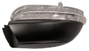 Feu de rétroviseur gauche pour VOLKSWAGEN SCIROCCO 2008-2014, blanc, Neuf