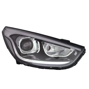 Phare optique avant droit pour HYUNDAI IX35 phase 2, 2013-2015, HIR2-PY21W, à LED, noir, Neuf