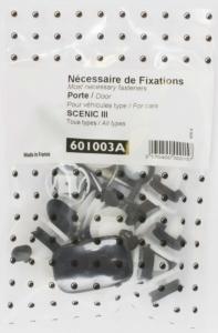 Kit de fixation assemblage Porte pour  RENAULT SCENIC III phase 1- 2- 3, 2009 à 2016 Neuf