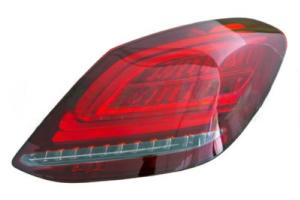 Feu arrière droit pour MERCEDES CLASSE C phase 2, 2018-2021 (W205), avec porte-lampe LED, Neuf