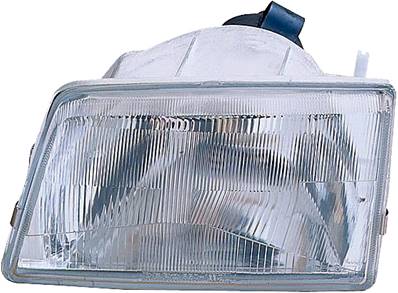 Phare Optique avant gauche pour PEUGEOT 205, 1983 à 1996, H4, manuel, Neuf