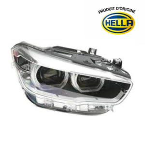 Phare optique avant droit pour BMW Serie 1 F20-F21 2015-2019, Full led, produit d'origine HELLA avec moteur èlectrique, Neuf