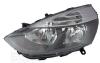 Phare Optique avant gauche pour RENAULT CLIO III phase 2, 2009-2012, 2H7, fond noir, Mod. VALEO, Neuf