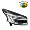 Projecteur droit pour RENAULT TRAFIC III phase 2 2019-2021, produit d'origine HELLA,avec feux de route et feux de croisement à LED, feu de position à LED, clignotant à LED et feu de jour à LED Neuf.