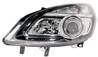 Phare Optique avant gauche pour RENAULT SCENIC II phase 2, 2006-2009, H7+H1, fond noir, Neuf