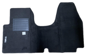 Tapis de sol Auto pour RENAULT TRAFIC, de 2001 à 2014, avec sigle TRAFIC, moquette noire, Neuf