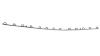 Moulure grille de calandre pour VOLKSWAGEN T-ROC 2017-2022, chromée, Neuve