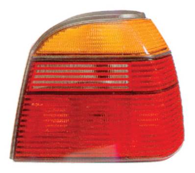 Feu arrière gauche pour VOLKSWAGEN GOLF III 1991-1997, Rouge orange, Neuf