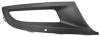 Grille de calandre droite pour VOLKSWAGEN POLO V phase 1, 2009-2014 noire, trou feu antibrouillard