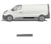 Moulure baguette centrale sur porte latérale gauche pour RENAULT TRAFIC III phase 1 2014-2019, Neuve à peindre