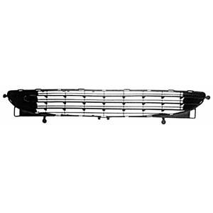 Grille de calandre inférieure pour PEUGEOT 307 phase 1, 2001-2005, noire, pare chocs avant