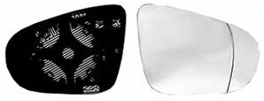 Miroir Glace rétroviseur droit pour VOLKSWAGEN GOLF VI 2008-2012, dégivrant, à clipser, Neuf