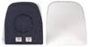 Miroir Glace rtroviseur droite pour IVECO DAILY, 2006-2009, dgivrant, Plaque suprieure, Neuf