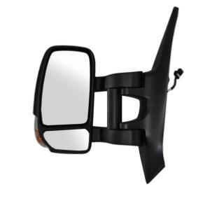 OCCASION - Rétroviseur gauche électrique pour RENAULT MASTER III phase 1, 2010-2014, bras long, dégivrant, feu clignotant orange (16W)