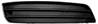 Grille de calandre droite pour AUDI A3 II ph.3 (3 portes) 2008-2012, noire, pare chocs avant, Neuve