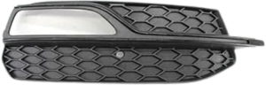 Grille de calandre avant droite pour AUDI A3 III ph.1 2012-2016, noire, trou feu AB, Mod. S-LINE, Neuve
