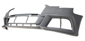 Pare chocs avant pour AUDI A3 III ph.2 (3 portes) 2016-2020, modèle S-LINE trous et caches lavephares, Neuf à peindre