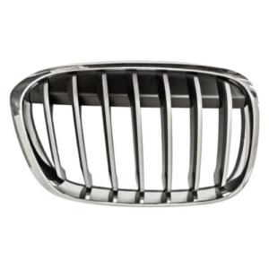 Grille radiateur avant droite pour BMW X1 F48 depuis 2015, Mod. X-LINE, chromée/titane/noire, Neuve