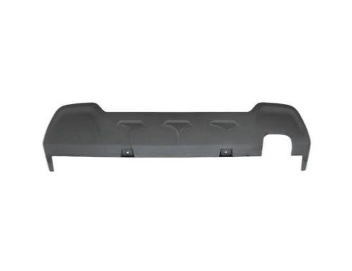 Spoiler pare chocs arrière pour JEEP RENEGADE phase 1 2014-2018,Noire gaufré, avec Échappement simple à droite, Neuf