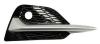 Grille pare chocs avant droite pour NISSAN QASHQAI 2017-2021, avec trous capteur, profile chrome argent, Neuve