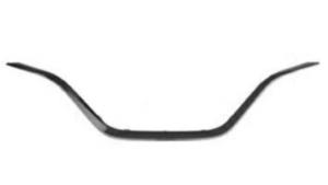 Moulure inférieure de grille radiateur pour RENAULT KADJAR depuis 2015, chromée, Neuve
