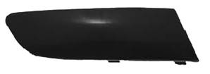 Moulure avant droite pour VOLKSWAGEN GOLF V 2003-2008, (GTI), noire, baguette pare chocs avant