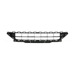 Grille centrale pare-chocs avant pour VOLKSWAGEN T-ROC depuis 2022, noire gaufrée, Mod. R-LINE, Neuve