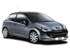 Rétroviseur gauche électrique pour PEUGEOT 207 ph.1, 2006-2009, dégivrant, feu clignotant, à peindre