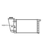 Radiateur de refroidissement moteur pour FIAT PANDA I 1986-2003, OEM: 5998952, Neuf