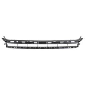 Grille centrale de pare chocs avant pour AUDI A6 (C8) depuis 2019, noire, Neuve