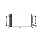 Condenseur de Climatisation pour SKODA SKODA ROOMSTER 2010-2015, OEM: 6C0816411C, Neuf