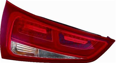 Feu arrière gauche pour AUDI A1 2014-2018, rouge/blanc, à led, Neuf