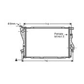 Radiateur de refroidissement moteur pour BMW Serie 5 E39 1995-2000, OEM: 17112246012, Neuf