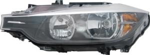 Phare optique avant gauche pour BMW Serie 3 F30, 2012-2014, H7+H7, Neuf