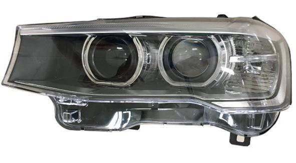 Phare Optique électrique avant gauche pour BMW X3 F25 2015-2017, XENON HID/D1S, avec moteur, avec feu diurne, noir, LED, Neuf.
