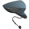 Rtroviseur droit lectrique pour SEAT LEON III ph. 1, 2013-2016, feu clignotant, Neuf  peindre