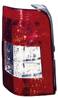 Feu arrire gauche pour CITRON BERLINGO I phase 2, 2006-2008, rouge/blanc, (2 portes arrire)