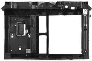 Masque Armature face avant pour CITROËN C3 II phase 1, 2009-2013 (1,1-1,4 essence & 1,4 HDi diesel)