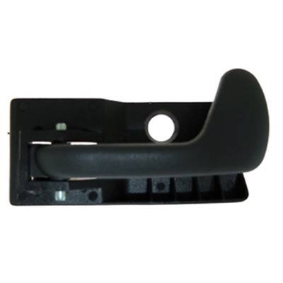 Poignée de porte avant / arrière gauche pour FIAT PUNTO I 1993-1999, interne, Noire, Neuve