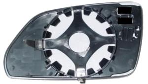 Miroir Glace rétroviseur droit pour VOLKSWAGEN POLO IV phase 2, 2005-2009, à clipser, Neuf