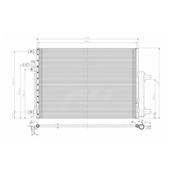 Condenseur de Climatisation pour JEEP RENEGADE ph.1 2014-2018, OEM: 51959836, Neuf