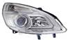 Phare Optique avant droit pour RENAULT SCENIC II phase 2 2006-2009, H7+H1, fond chromé, Neuf