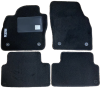 Kit 4 Tapis de sol Auto pour SEAT IBIZA depuis 2017 (6F), sigle IBIZA, avec CLIPS, Neuf
