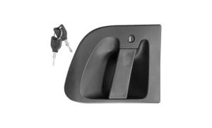 Poignee porte gauche pour VOLVO FL 280 cabine haute 2000-2001,avec clè, Neuf