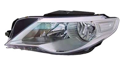 Phare Optique avant gauche pour VOLKSWAGEN PASSAT CC 2008-2011, H7+H7, Neuf