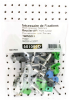 Kit de fixation assemblage Pare chocs avant pour RENAULT TWINGO II phase 1 - 2007  2011 Neuf