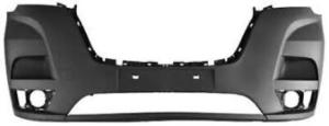 Pare chocs avant pour RENAULT MASTER 3 phase 3, depuis 10/2019, noir gaufré, avec 2 trous radar, Neuf